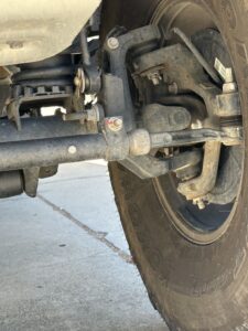 suspension arm noise?