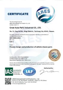 ISO 14001 Certification: Great Auto Parts' Milestone in Green Operations