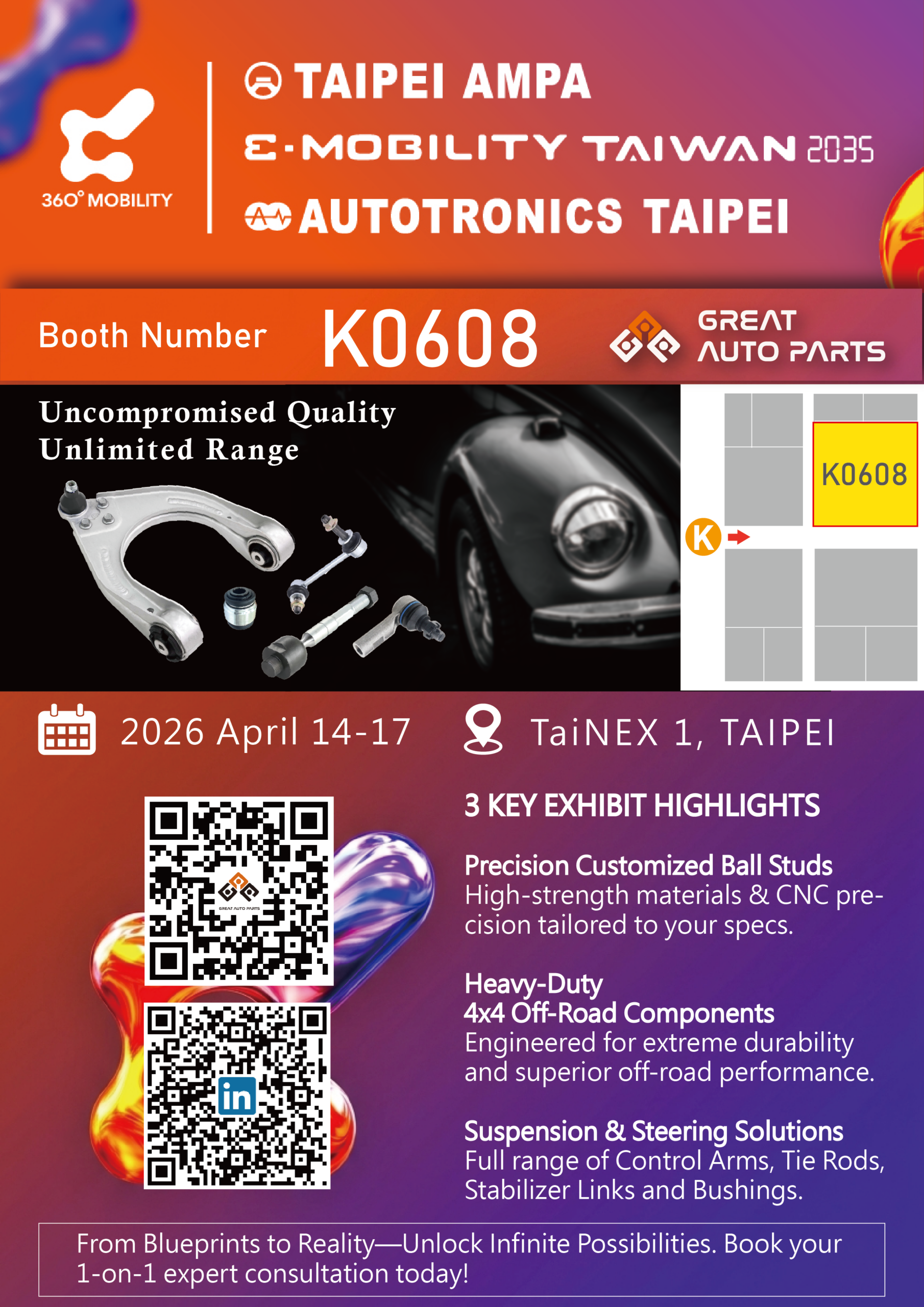 Great Auto Parts' Booth Highlights: Innovation in Motion