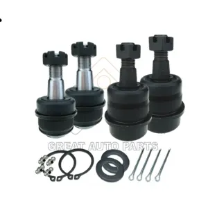 GREASABLE BALL JOINT KIT (4-PACK FRONT SET) for JEEP WRANGLER JK with OEM 6800-4085-AA-BJJP-KIT402-Great Auto Parts