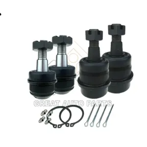GREASABLE BALL JOINT KIT (4-PACK FRONT SET) for JEEP WRANGLER TJ with OEM 8350-0202-AB-BJJP-KIT401-Great Auto Parts